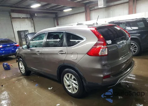 2015 Honda Cr-V Exl из США, поврежденный, VIN 5J6RM4H72FL055149